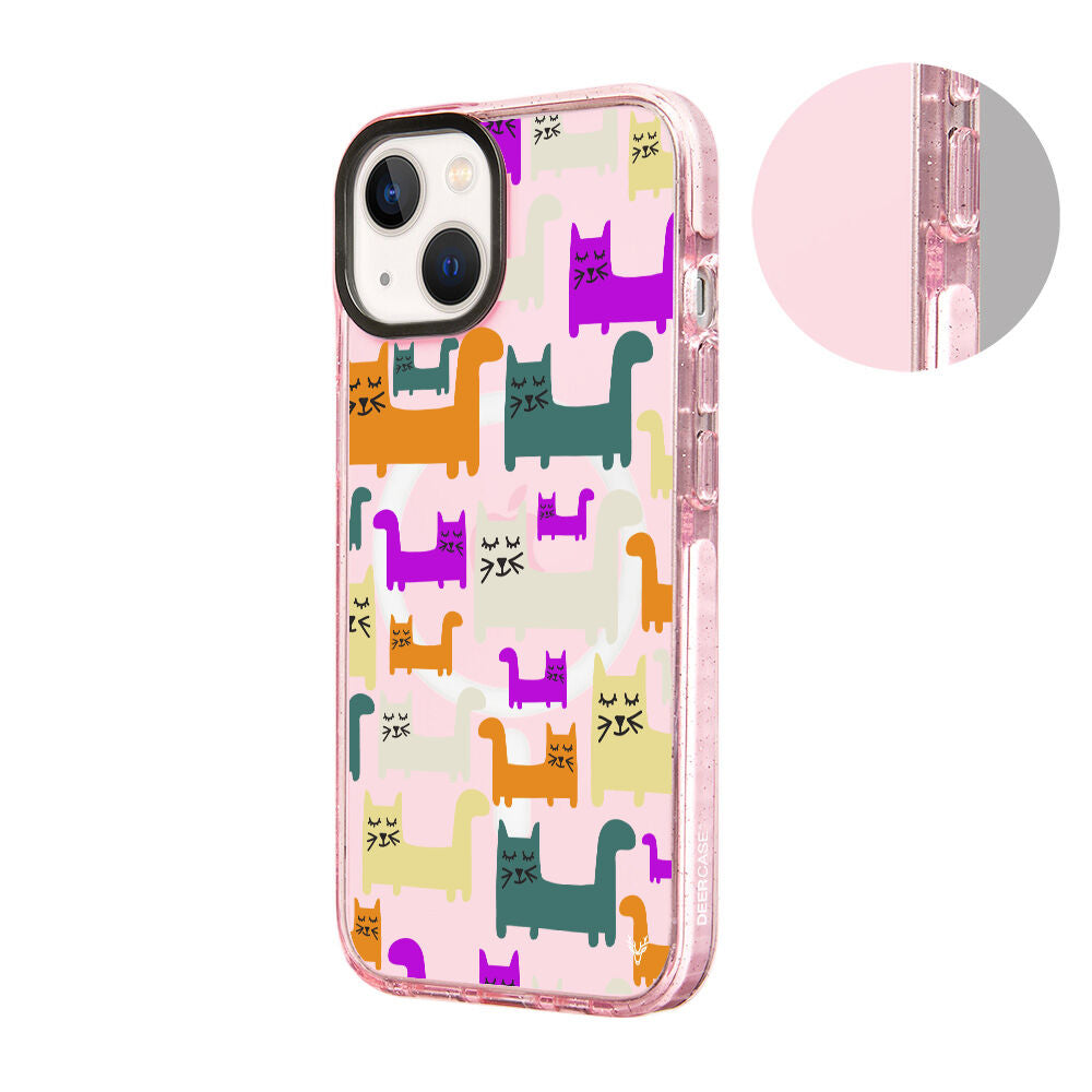 MagsafeliArtycaseSimliPembe