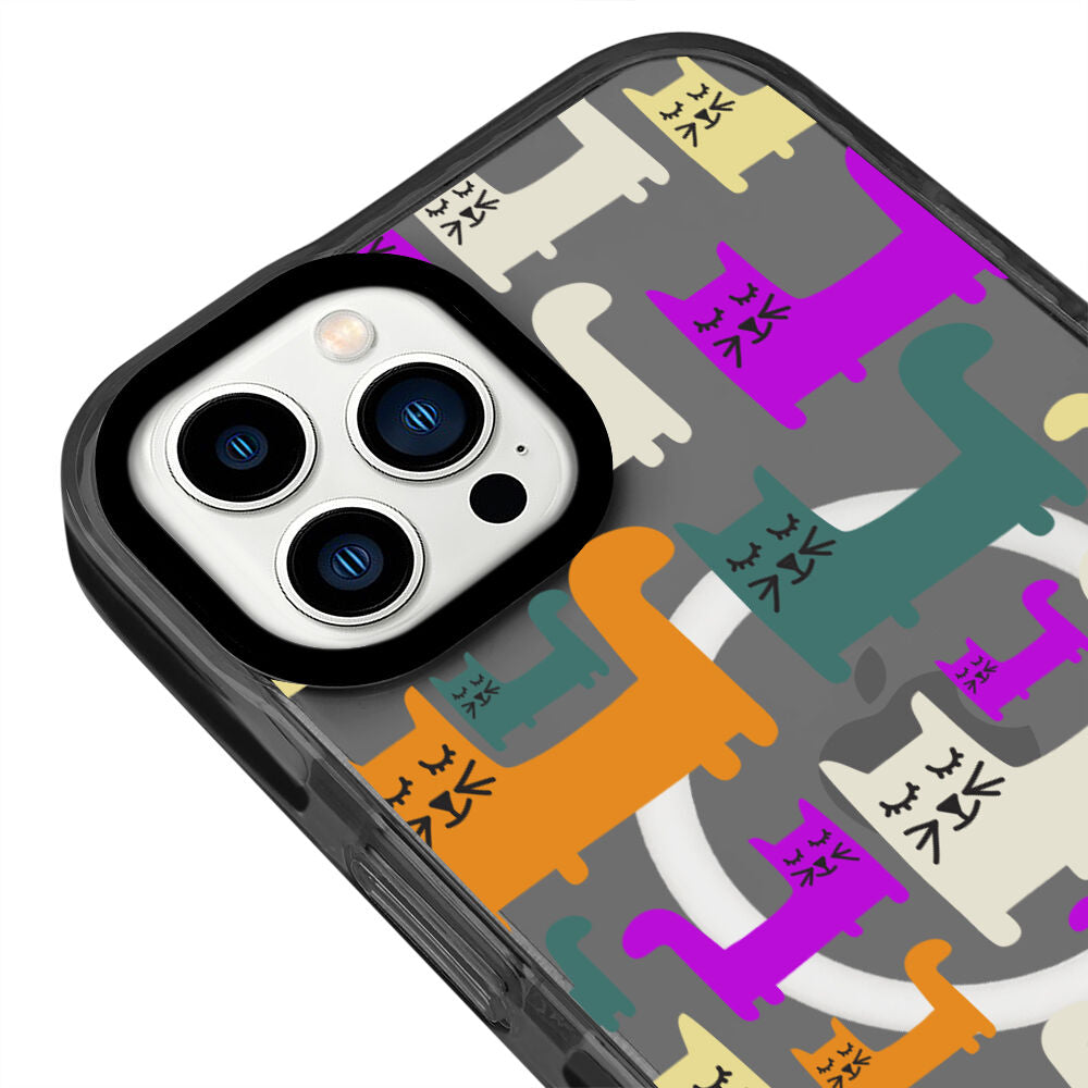 MagsafeliArtycaseCoolBlack