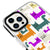 iPhone 14 Pro Max Colorful Cats Telefon Kılıfı - Artycase - Siyah
