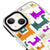 iPhone 15 Colorful Cats Telefon Kılıfı - Artycase - Siyah