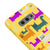 Samsung S10 E Colorful Cats Telefon Kılıfı - Renkli Silikon - Sarı