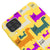 Samsung A12 Colorful Cats Telefon Kılıfı - Renkli Silikon - Sarı