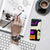 Samsung A22 Colorful Cats Telefon Kılıfı - Şeffaf - Saydam