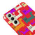 Samsung S21 Colorful Cats Telefon Kılıfı - Renkli Silikon - Kırmızı