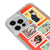 iPhone 12 Pro Cat Postage Telefon Kılıfı - Neon - Turuncu
