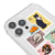 iPhone 12 Pro Max Cat Postage Telefon Kılıfı - Şeffaf - Saydam