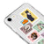 iPhone SE 2020 Cat Postage Telefon Kılıfı - Şeffaf - Saydam
