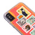 iPhone X Cat Postage Telefon Kılıfı - Neon - Turuncu