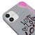 iPhone 12 Mini Visual Love Telefon Kılıfı - Renkli Silikon - Gri