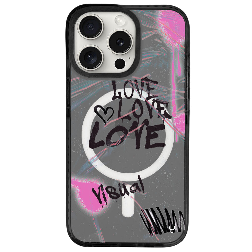 MagsafeliArtycaseCoolBlack