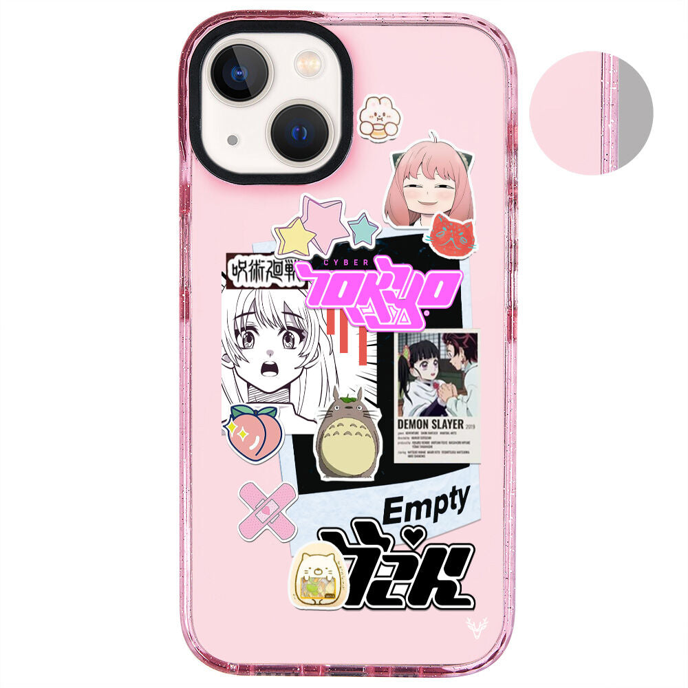 MagsafeliArtycaseSimliPembe