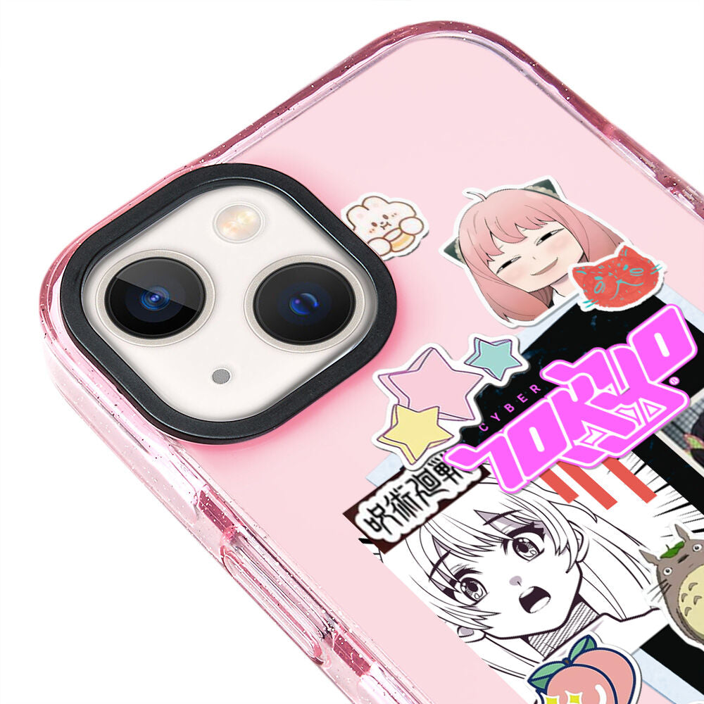 MagsafeliArtycaseSimliPembe