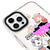 iPhone 14 Pro Max Anime Colage Telefon Kılıfı - Magsafeli Artycase - Beyaz