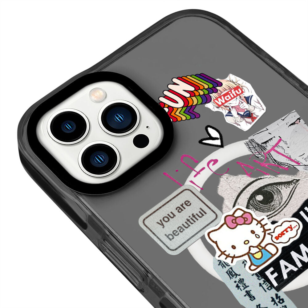 MagsafeliArtycaseCoolBlack