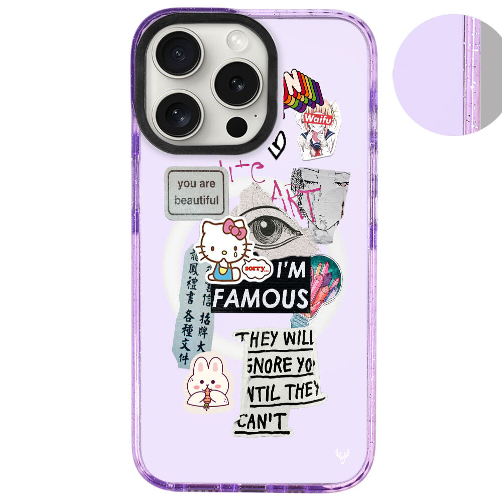 MagsafeliArtycaseSimliMor