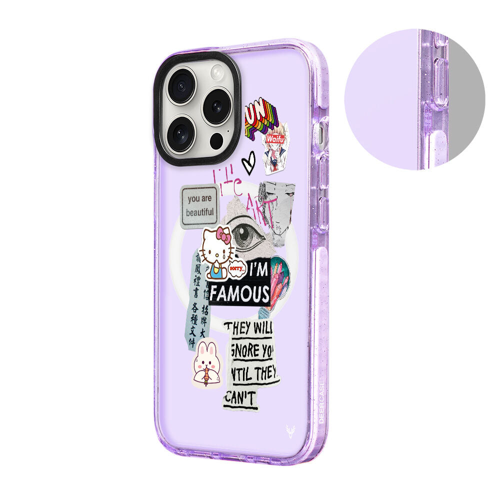 MagsafeliArtycaseSimliMor