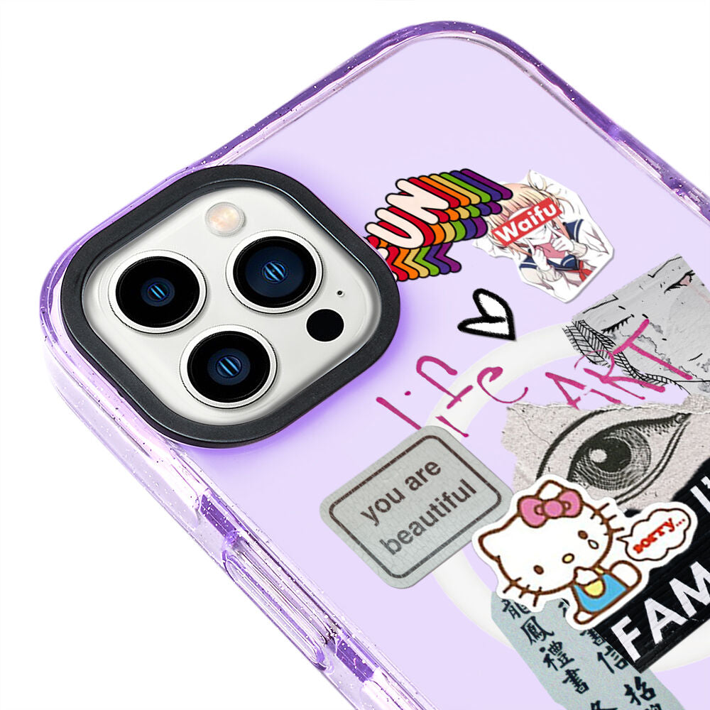 MagsafeliArtycaseSimliMor