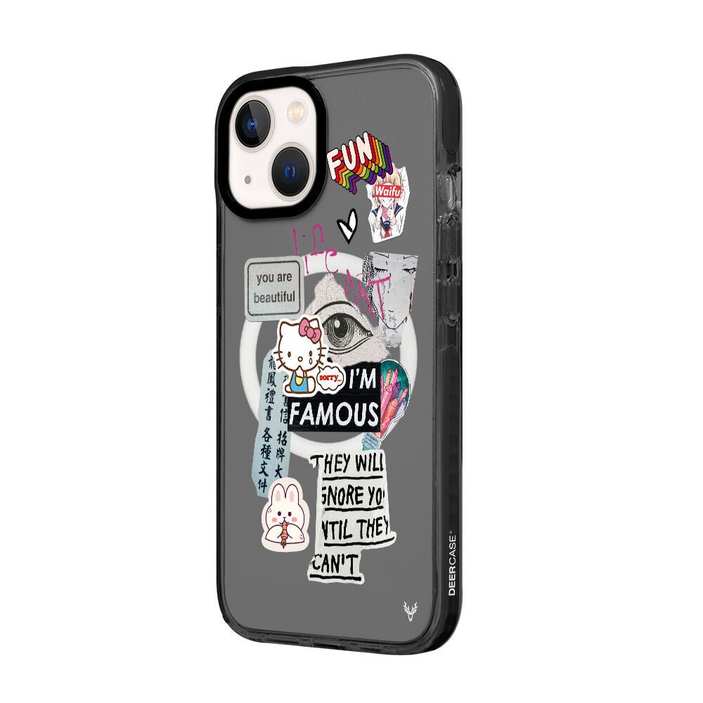 MagsafeliArtycaseCoolBlack