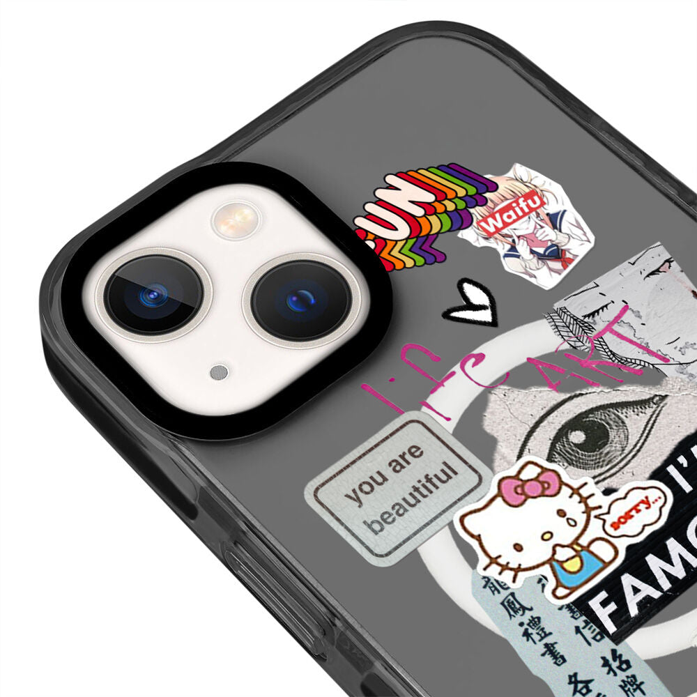MagsafeliArtycaseCoolBlack