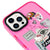 iPhone 15 Pro Colage Telefon Kılıfı - Artycase - Fuşya