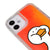 iPhone 12 Mini Duck Heart Telefon Kılıfı - Neon - Turuncu