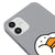 iPhone 12 Mini Duck Heart Telefon Kılıfı - Renkli Silikon - Gri