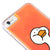 iPhone 6S Plus Duck Heart Telefon Kılıfı - Neon - Turuncu