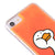 iPhone 7 Duck Heart Telefon Kılıfı - Neon - Turuncu