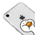 iPhone 8 Duck Heart Telefon Kılıfı - Şeffaf - Saydam