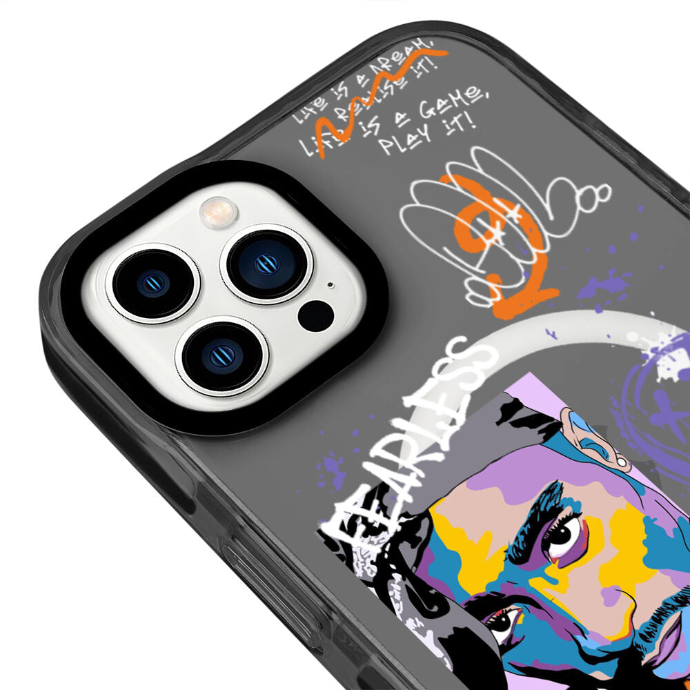 MagsafeliArtycaseCoolBlack