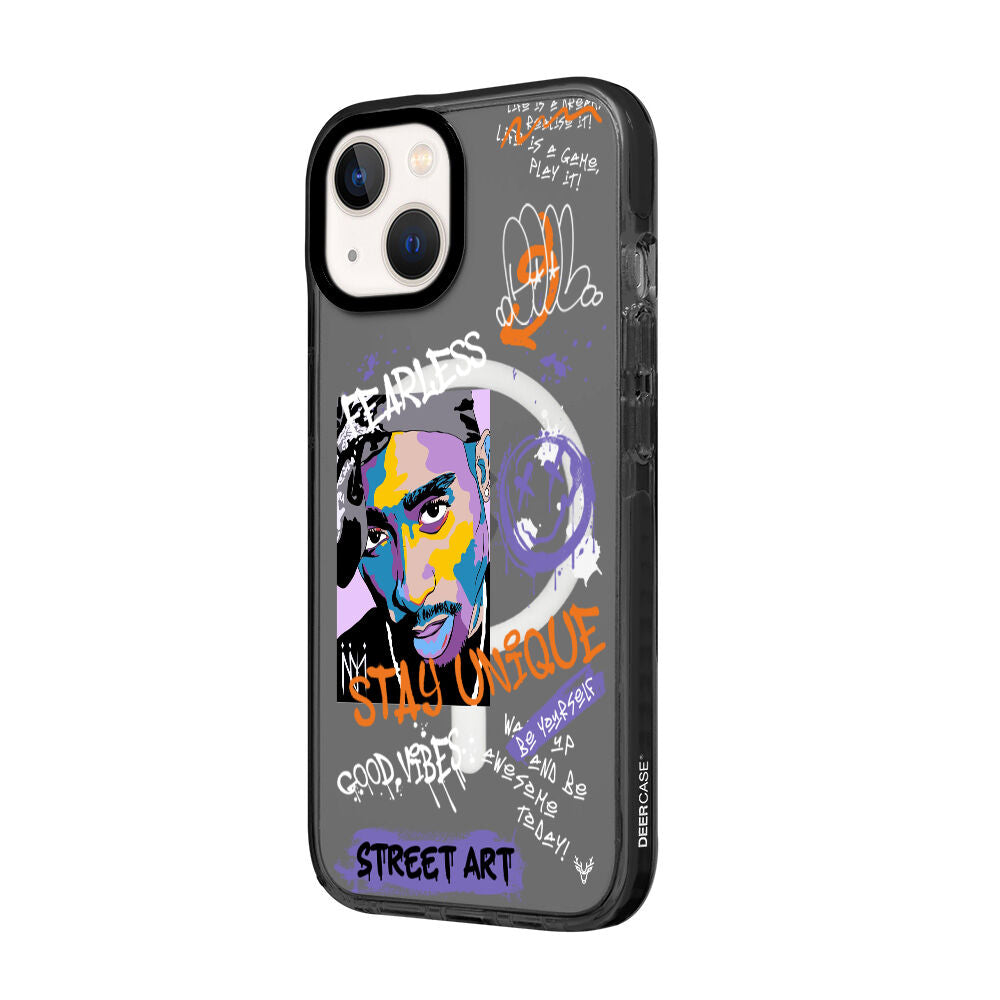 MagsafeliArtycaseCoolBlack
