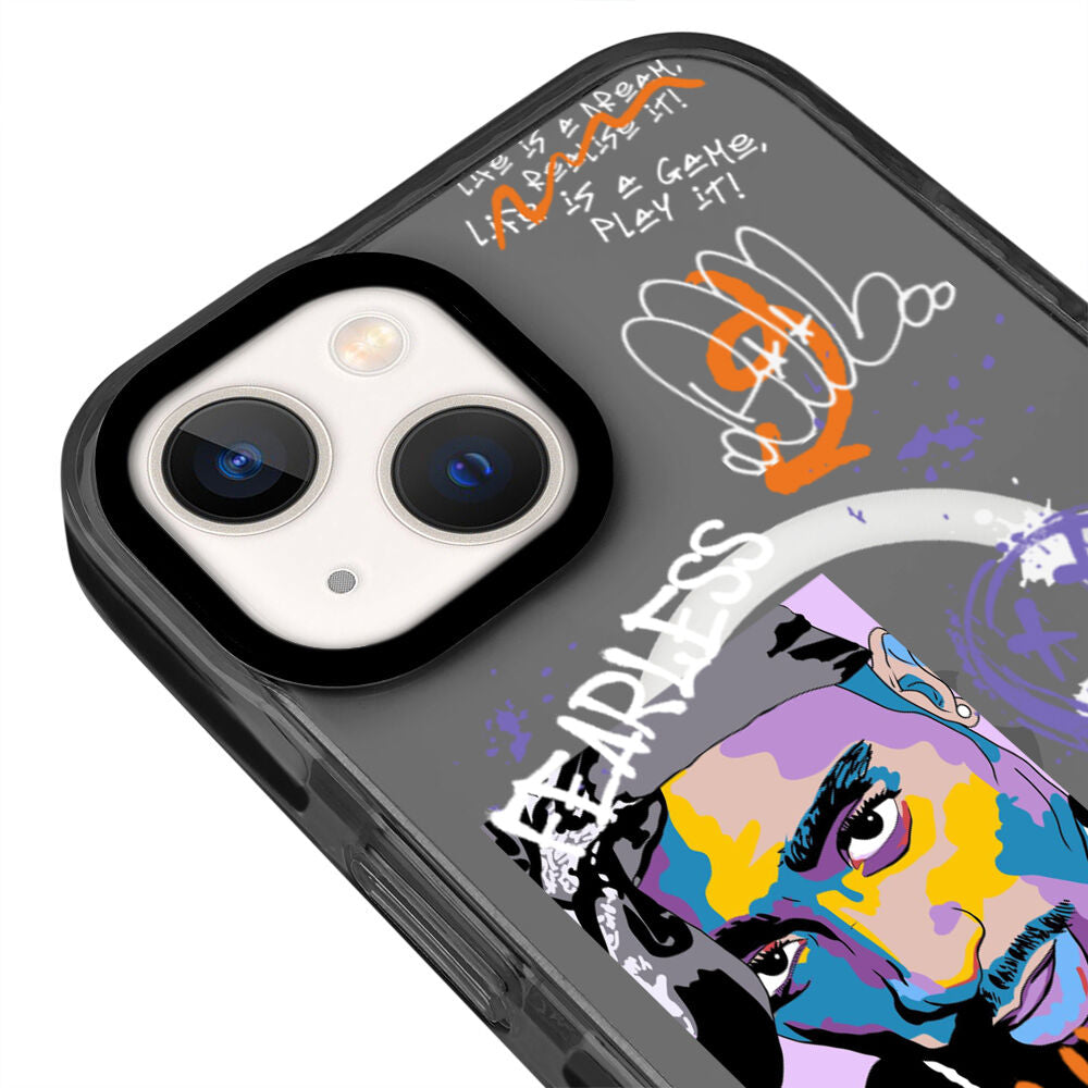 MagsafeliArtycaseCoolBlack