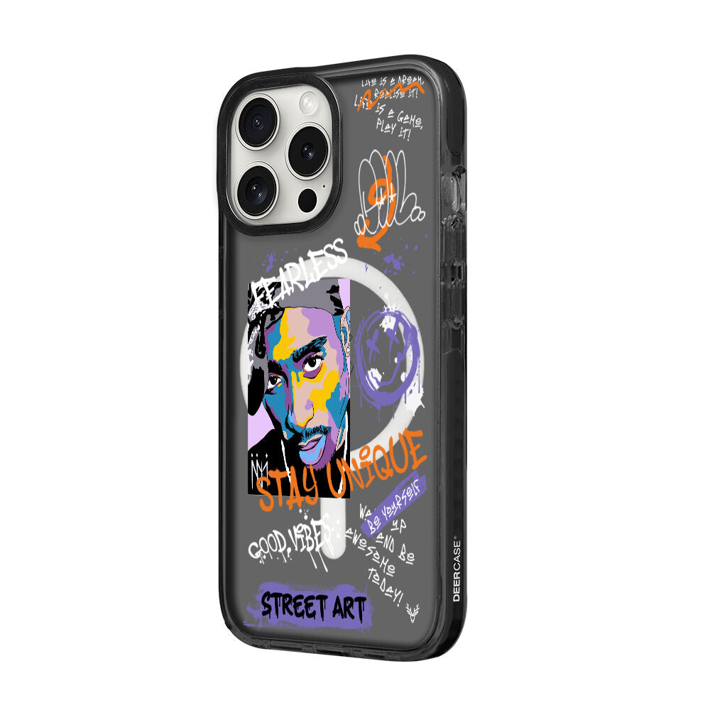 MagsafeliArtycaseCoolBlack