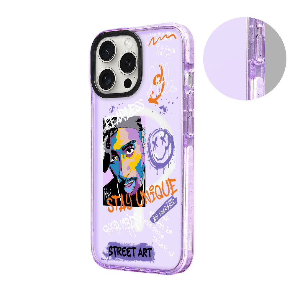 MagsafeliArtycaseSimliMor