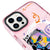 iPhone 16 Pro Max Stay Unique Telefon Kılıfı - Magsafeli Artycase - Simli Pembe