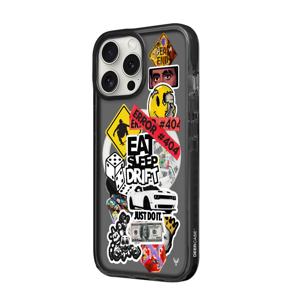 MagsafeliArtycaseCoolBlack