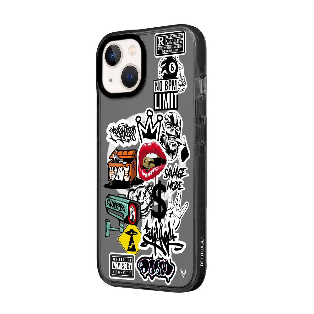 MagsafeliArtycaseCoolBlack