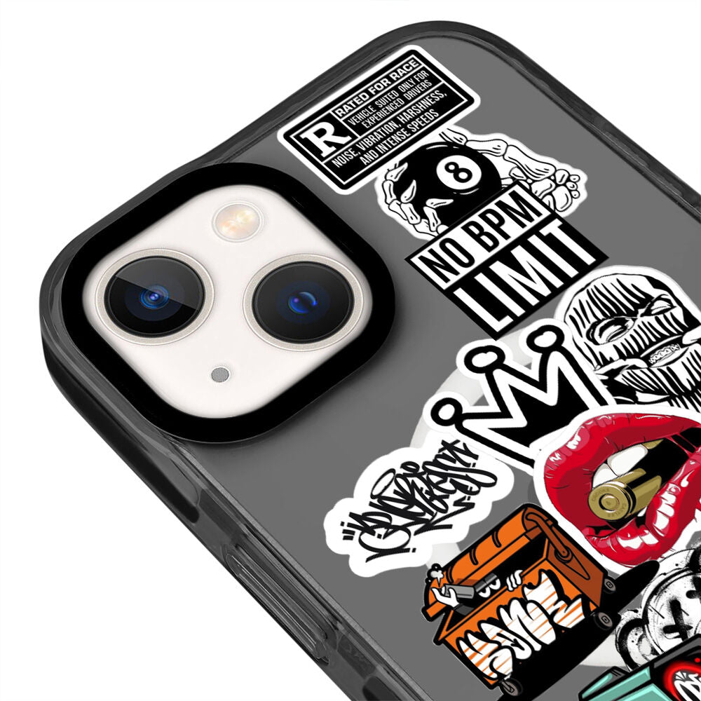 MagsafeliArtycaseCoolBlack