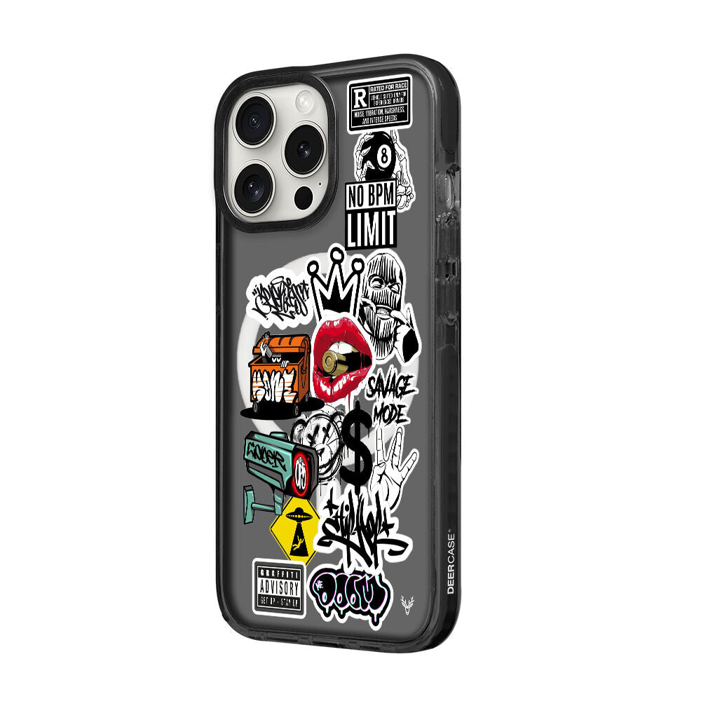 MagsafeliArtycaseCoolBlack