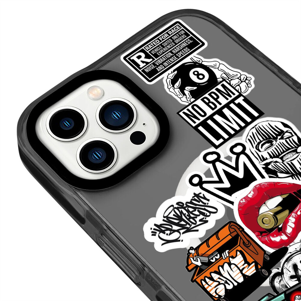 MagsafeliArtycaseCoolBlack