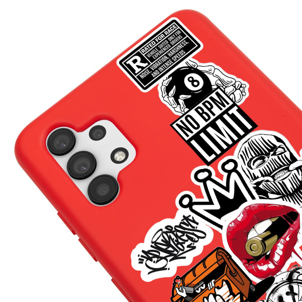 RenkliSilikonKırmızı