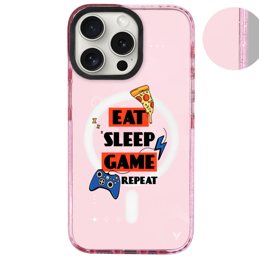 MagsafeliArtycaseSimliPembe