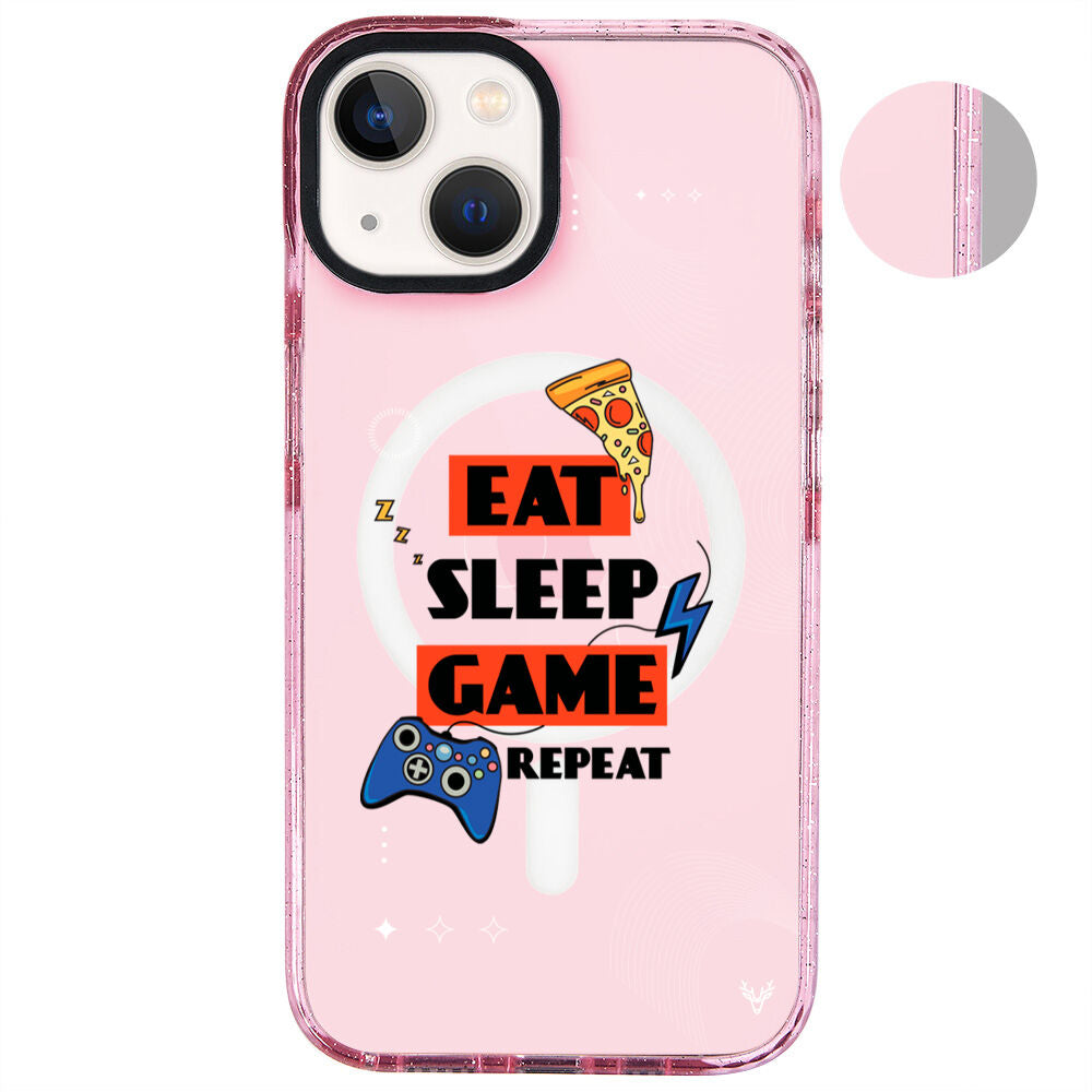 MagsafeliArtycaseSimliPembe