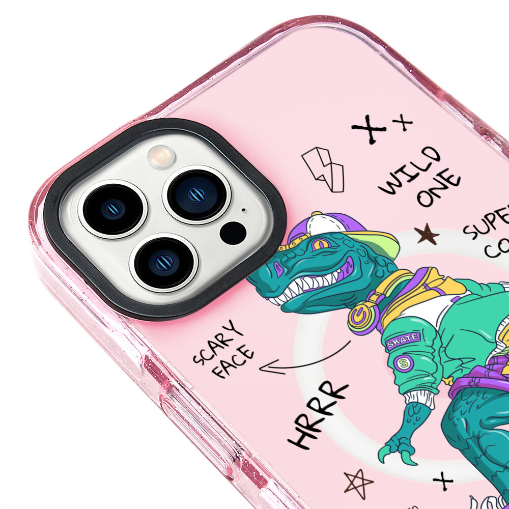 MagsafeliArtycaseSimliPembe