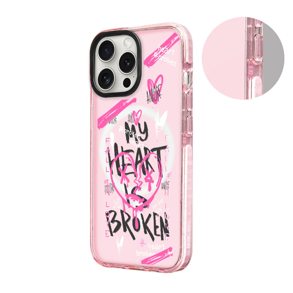 MagsafeliArtycaseSimliPembe