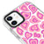 iPhone 12 Pinky Hearts Telefon Kılıfı - Artycase - Beyaz