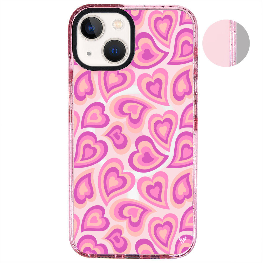 MagsafeliArtycaseSimliPembe