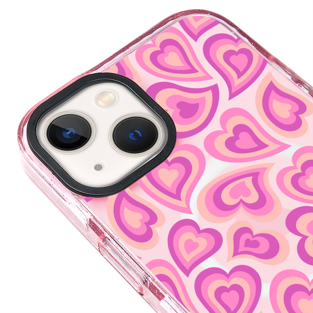 MagsafeliArtycaseSimliPembe