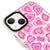 iPhone 14 Plus Pinky Hearts Telefon Kılıfı - Magsafeli Artycase - Beyaz