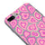 iPhone 7 Plus Pinky Hearts Telefon Kılıfı - Renkli Silikon - Gri